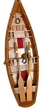 Rowboat detailed wooden for sale  Troy