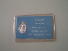 Medaglia medaglietta madonna usato  Salerno