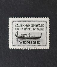 Stamp label hotel d'occasion  Expédié en Belgium
