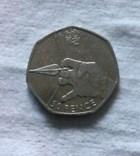 2011 olympic 50p for sale  BATLEY