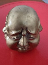 Bronce messing gesichter gebraucht kaufen  Frankfurt am Main
