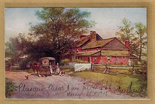 Cpa aquarelle marchand d'occasion  Mitry-Mory
