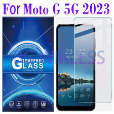 Capa protetora de tela vidro temperado transparente compatível com Motorola Moto G 5G 2023, usado comprar usado  Enviando para Brazil