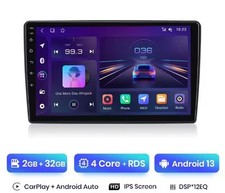RADIO 2 DIN 9" ANDROID PER DACIA DUSTER SANDERO LOGAN CAPTUR WI-FI CARPLAY 15/20 comprar usado  Enviando para Brazil