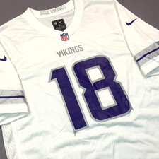 Camiseta Nike Justin Jefferson Minnesota Vikings Alternate ICE Game tamanho M $130 comprar usado  Enviando para Brazil