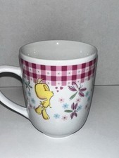 Caneca de café Tweety Bird Kisses Looney Tunes Warner Brothers Gibson xadrez rosa  comprar usado  Enviando para Brazil