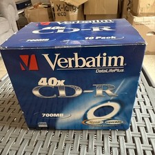Verbatim azo crystal for sale  CHICHESTER