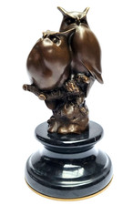 Bronze statue eulen gebraucht kaufen  Recklinghausen