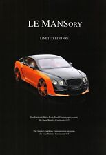 Bentley mansory continental gebraucht kaufen  Kassel