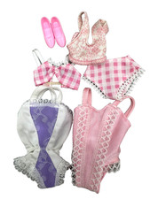 Usado, LOTE DE ROUPAS DE BONECA BARBIE E27 MODA LINGERIE VINTAGE ROUPAS ÍNTIMAS SAPATOS SUPERIORES comprar usado Usado, LOTE DE ROUPAS DE BONECA BARBIE E27 MODA LINGERIE VINTAGE ROUPAS ÍNTIMAS SAPATOS SUPERIORES comprar usado  Enviando para Brazil