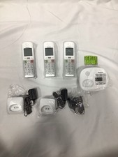 Telefone Panasonic expansível sem fio secretária eletrônica bloco de chamadas 3 aparelho branco comprar usado  Enviando para Brazil