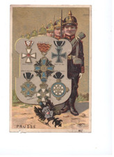 Image chromo militaire d'occasion  Baugy