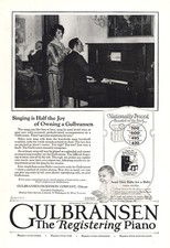1923 gulbransen registering for sale  USA