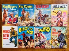Cowboy annuals 1950s for sale  NORWICH