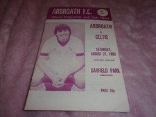 Arbroath celtic league for sale  DUNFERMLINE
