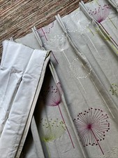 Sanderson embroidered curtains for sale  LEDBURY