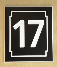 Plaque etiquette numero d'occasion  Rougemont