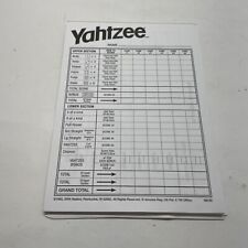 Yahtzee replacement score for sale  Blythewood