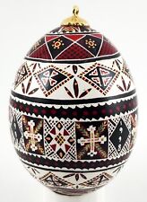 Ovos de galinha naturais pintados à mão Pysanky Psanka ucranianos reais exclusivos comprar usado  Enviando para Brazil