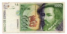 Spagna banconota 1000 usato  Vittorio Veneto