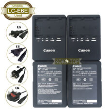 Carregador Canon LC-E6E Original Usado para EOS 5DIII 5DIV 6D 60D 80D R5 LP-E6 LP-E6N comprar usado  Enviando para Brazil