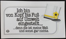 Werbe aufkleber pel gebraucht kaufen  Deutschland