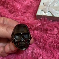 Mens black scull for sale  HOLYWELL