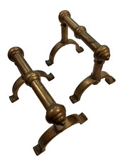 Brass firedogs andirons for sale  Augusta