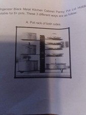 Black metal kitchen for sale  Butler