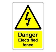 Danger electrical fence for sale  LISBURN