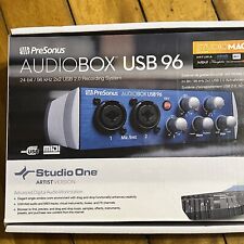 Interface MIDI PRESONUS AUDIOBOX USB 96 2x2 Bus-powered Audio 2.0 Gravação NOVO, usado comprar usado  Enviando para Brazil