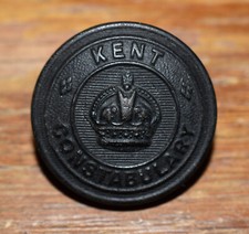 Kent constabulary button for sale  BEXHILL-ON-SEA