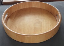 Holztablett rund durchmesser gebraucht kaufen  Cloppenburg