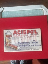 Ancien buvard aciépol d'occasion  Les Lilas