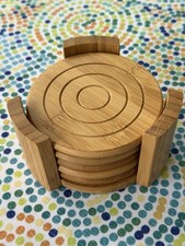 Bamboo wood coasters for sale  Ocala
