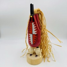 Estatueta de madeira Jean Yazzie Navajo galo de galinha arte popular nativa americana 14"T comprar usado  Enviando para Brazil