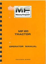 Massey ferguson mf20 for sale  CALLINGTON