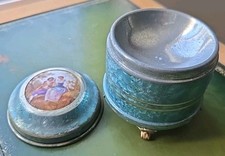 Vtg metal lidded for sale  Meadow Vista