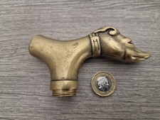 Vintage brass greyhound for sale  GOOLE