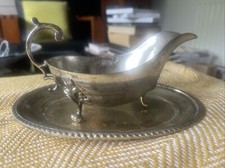 Silver plated gravy for sale  UXBRIDGE