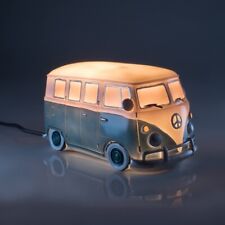 Luminária de mesa azul metal aparência combinada Volkswagen VW Kombi carro garagem casa luz LED comprar usado  Enviando para Brazil