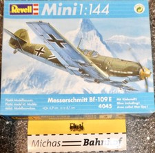 Revell 4045 Messerschmitt Bf-109 E Bausatz 1:144 HS6 å comprar usado  Enviando para Brazil