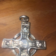 silver celtic cross for sale  LEEDS