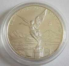 México Libertad 1 OZ Plata 2007 segunda mano  Embacar hacia Mexico
