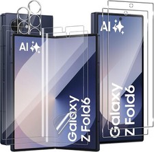 6in1 Schutzglas ( Display + Kamera ) für Samsung Galaxy Z Fold 6 5G Panzerfolie comprar usado  Enviando para Brazil