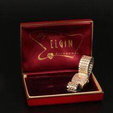 Usado, ELGIN DURAPOWER 554 - RELÓGIO MASCULINO VINTAGE BANHADO A OURO 10k Art Deco comprar usado  Enviando para Brazil