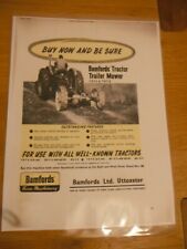 1951 bamfords tractor for sale  CHESTERFIELD