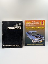 1998 Nissan Frontier OEM Manual de Serviço + Haynes Manual de Reparo Lote de Livro comprar usado  Enviando para Brazil