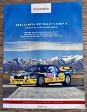 Girado lancia 037 for sale  LOUGHBOROUGH