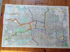 Antique map london for sale  MORECAMBE